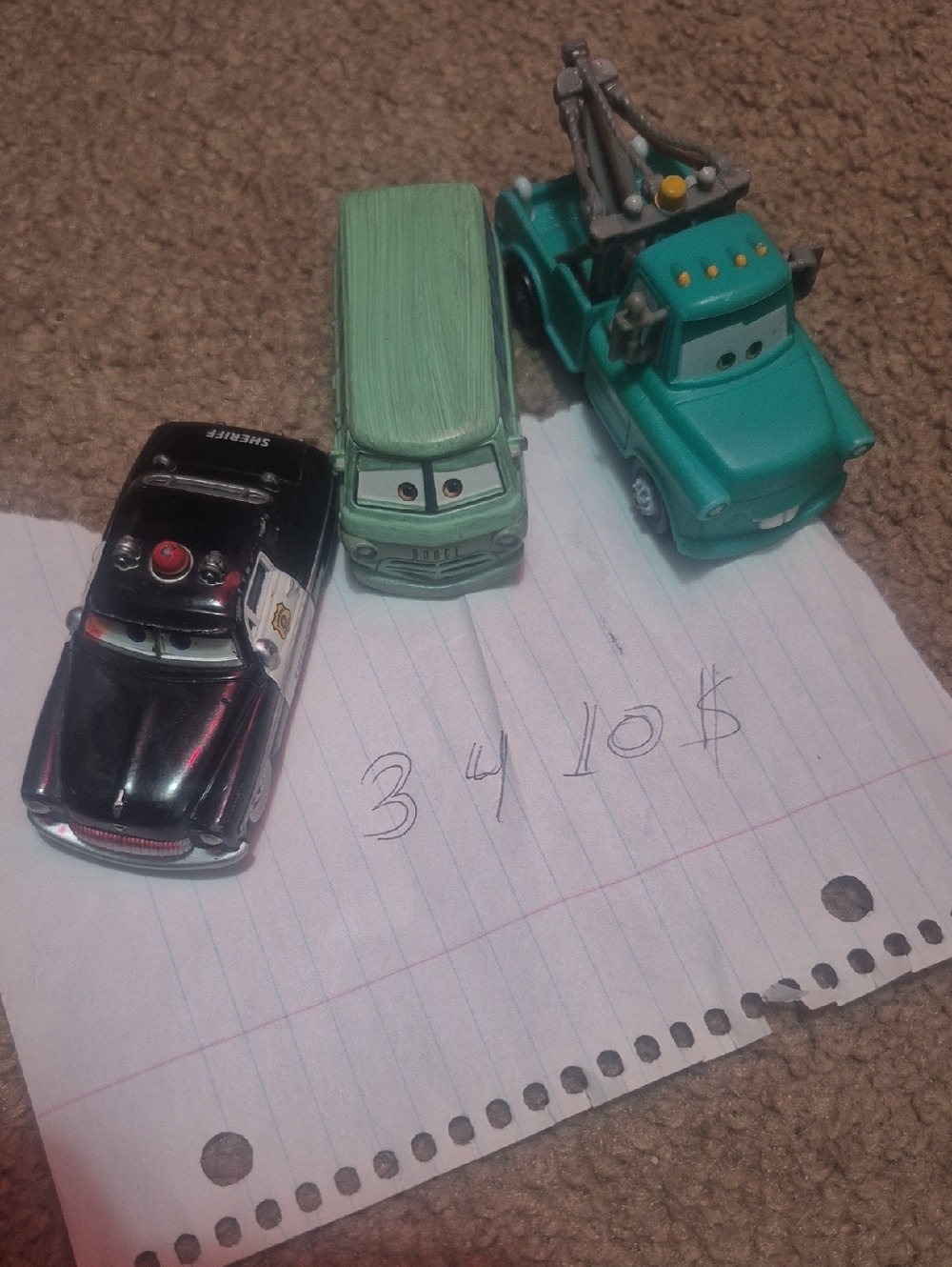 Green Tow Truck Toy Car - Kids Vehicles